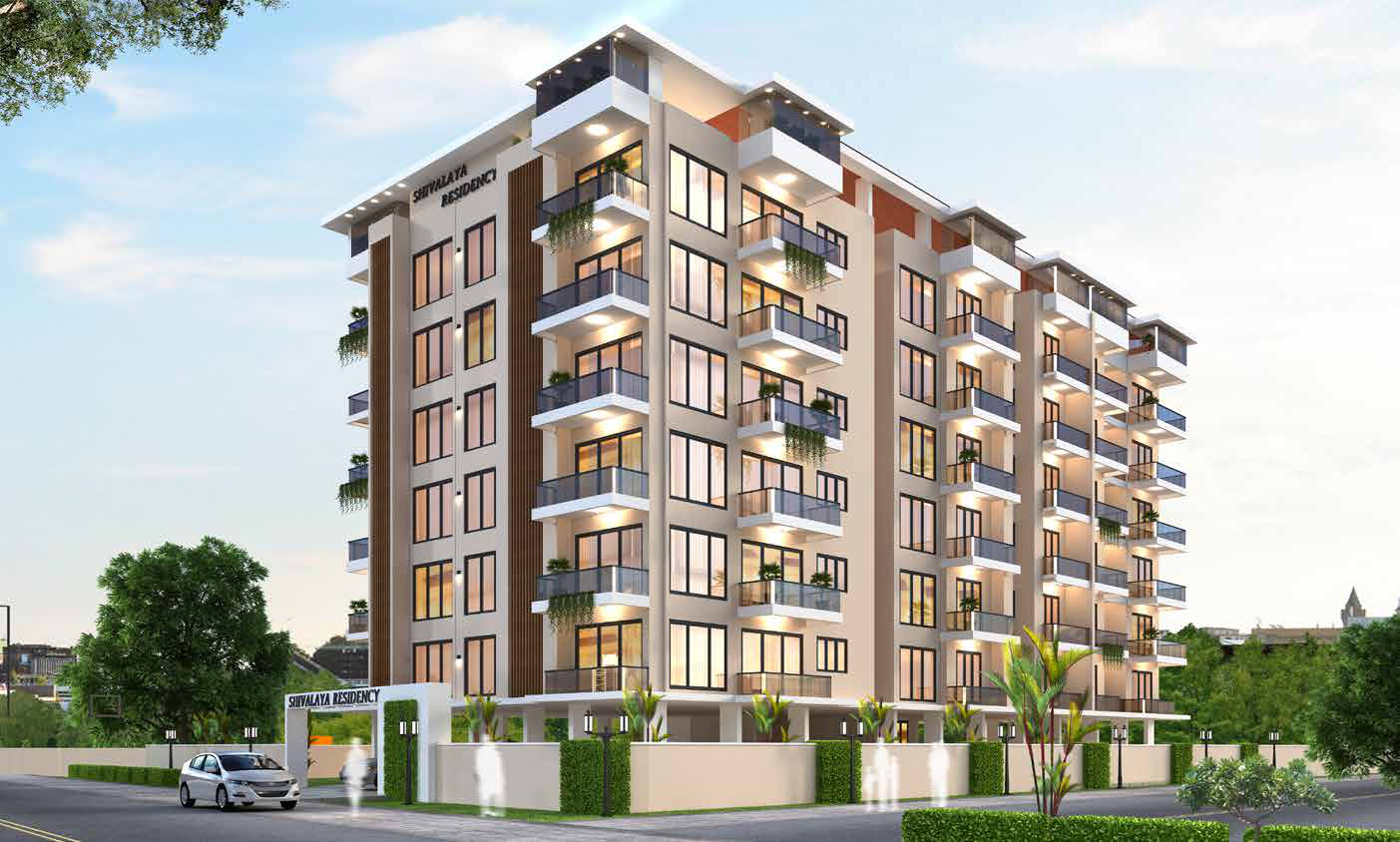 Shivalaya Residency brochure cover visual